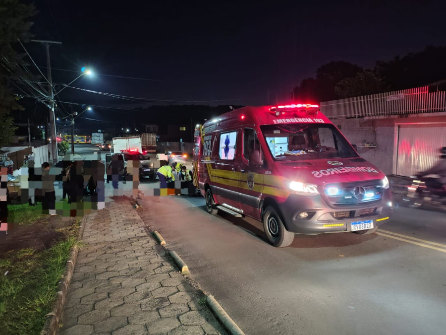 Acidente em Porto União Deixa Adolescente Ferida na Avenida João Pessoa