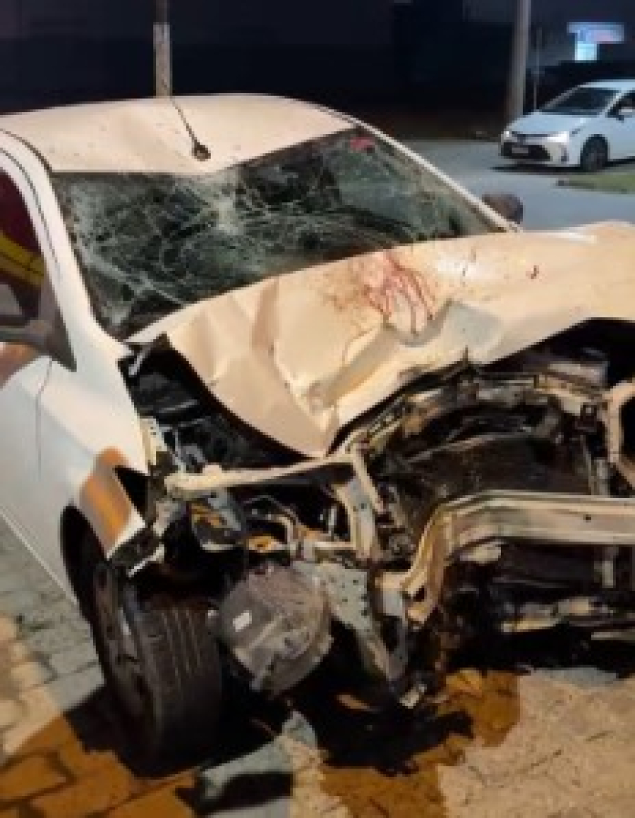 Grave acidente em Tijucas mata motociclista e deixa mulher grávida em estado gravíssimo; motorista embriagado é preso